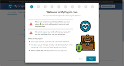 Desktop Screenshot of mycrypto.com